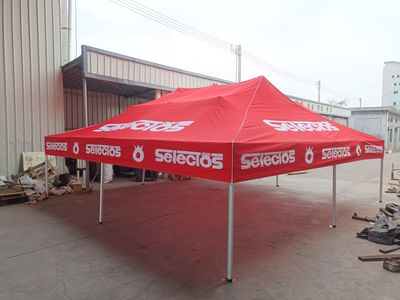20' x 20' Custom Printed Pop Up Tent Kit w/ Aluminum Frame