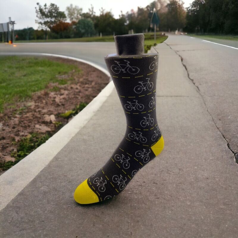 The Bike Lane Sock