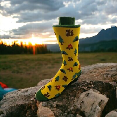 The Happy Camper Sock