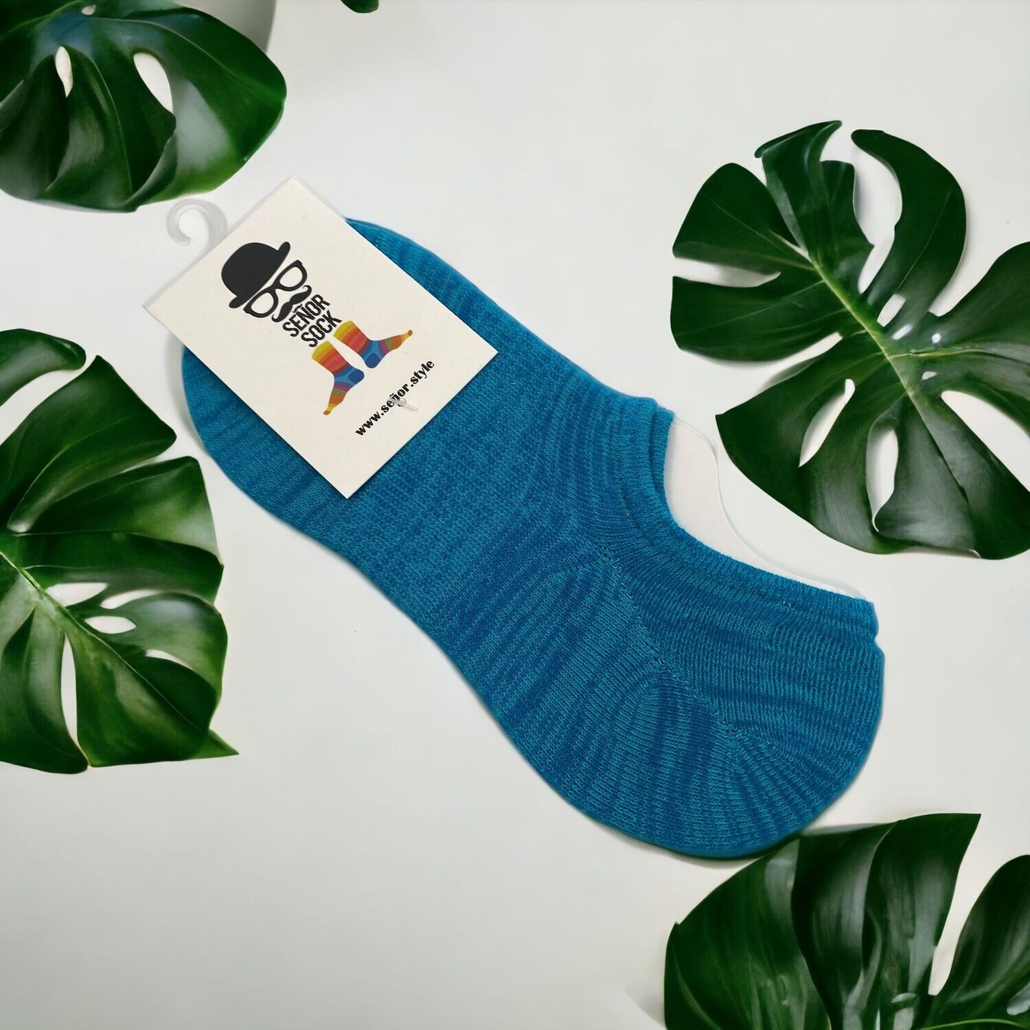 The No-Show Sock (Turquoise)