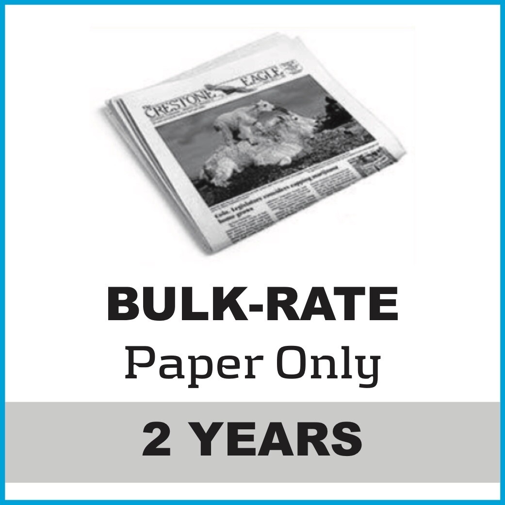 Crestone Eagle News - 2 Year Paper Subscription