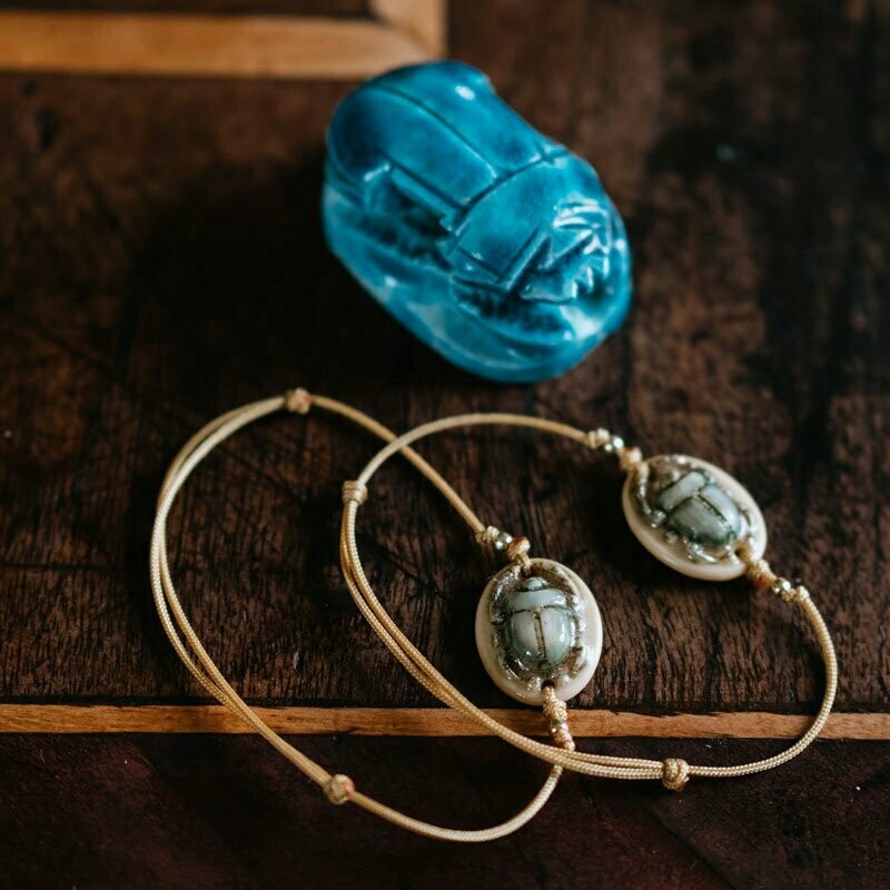 Bracciale con Scarabeo Bracciale con Scarabeo