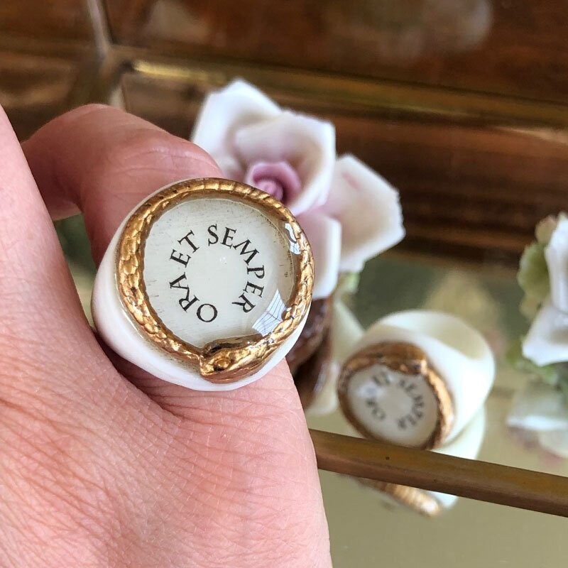 Anello uroboro hotsell significato