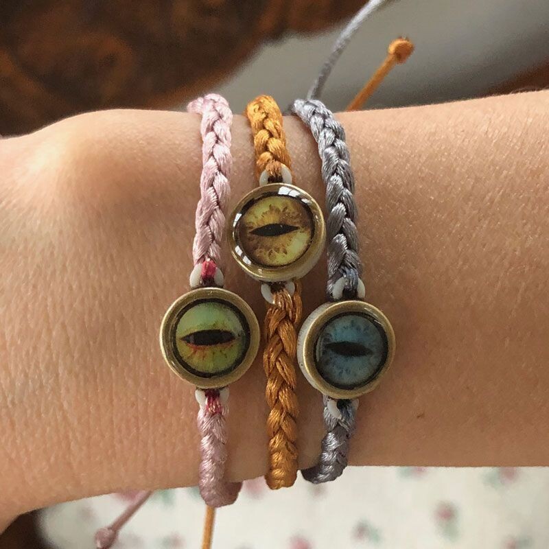Bracciale con Occhio di Drago
