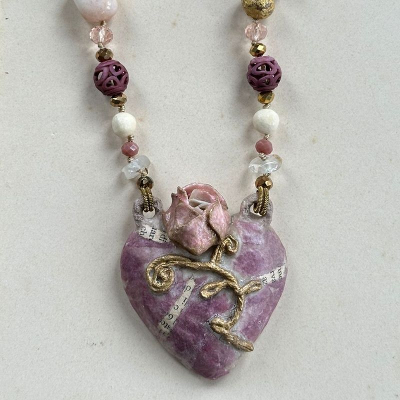 Cuore Sacro fiorito n.7