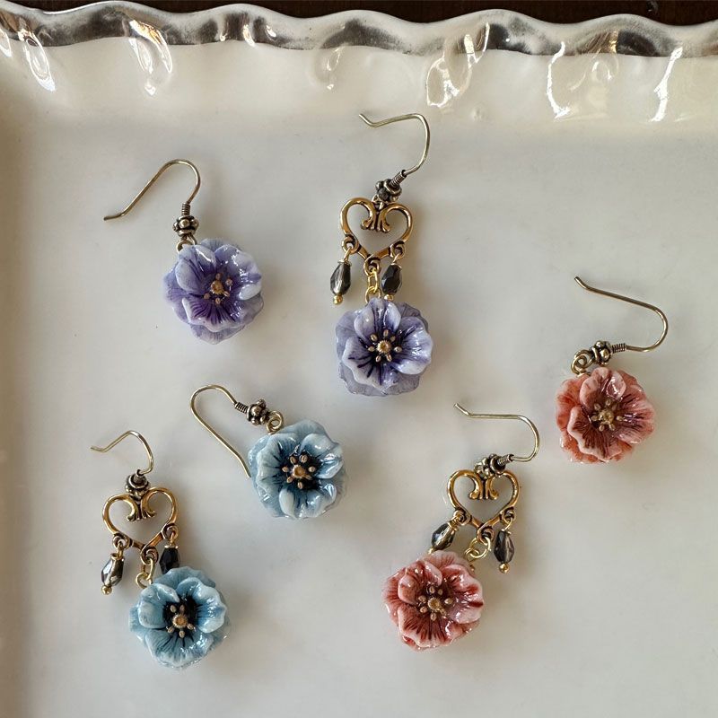 Orecchini Fiori Antichi