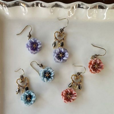 Orecchini Fiori Antichi