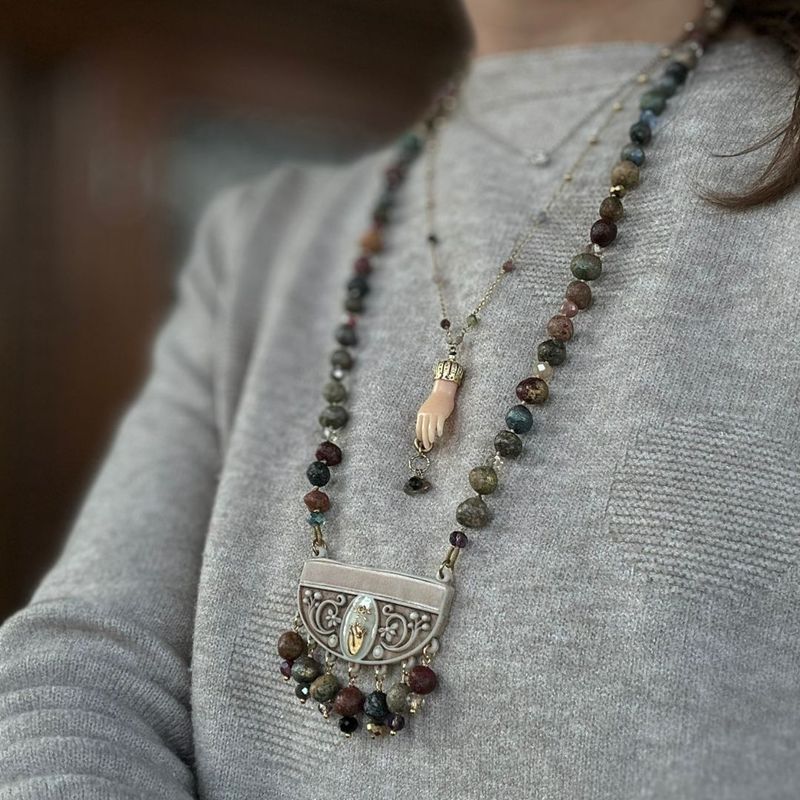 Collane in Papier Maché