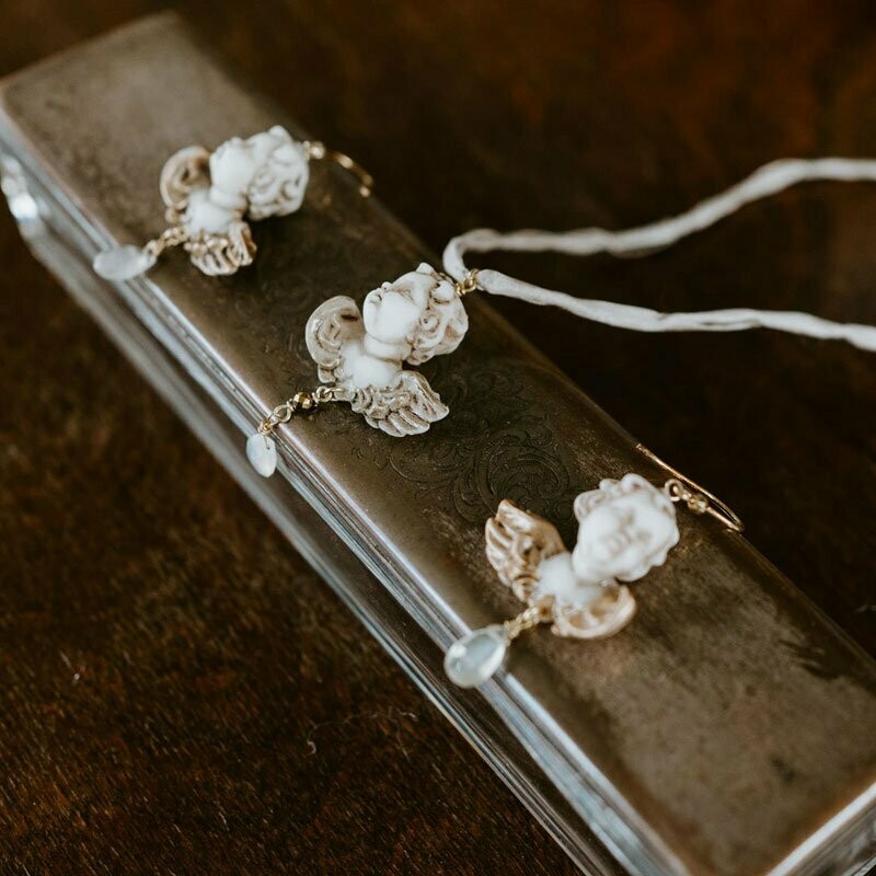 Choker con Angioletto Choker con Angioletto
