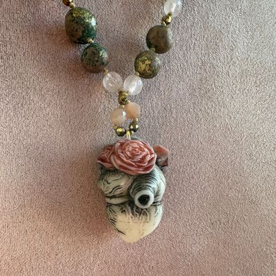 Cuore Anatomico Fiorito