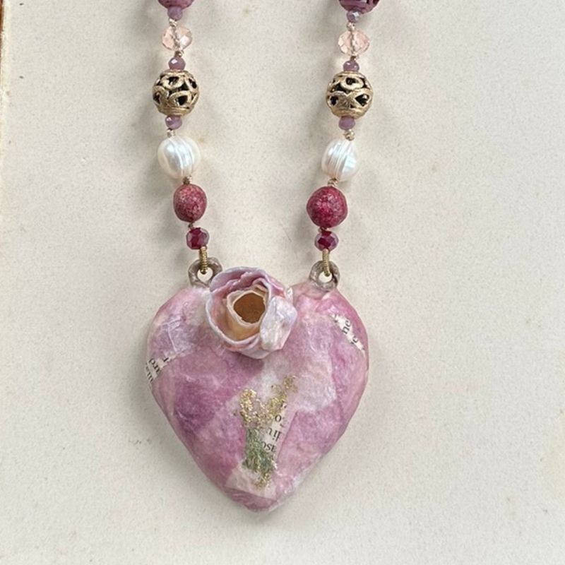 Cuore Sacro fiorito n.8