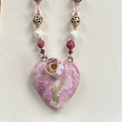 Cuore Sacro fiorito n.8