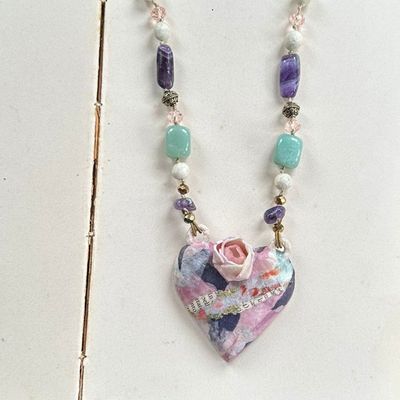 Cuore Sacro fiorito n.9