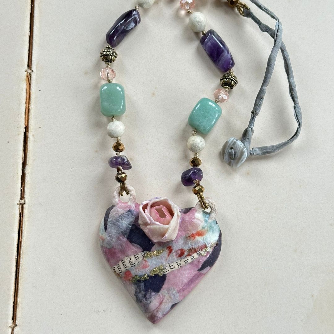 Cuore Sacro fiorito n.9