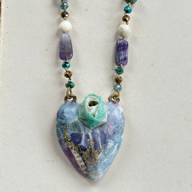 Cuore Sacro fiorito n.10