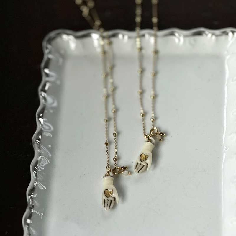 Collana con Manina del Cuore Collana con Manina del Cuore