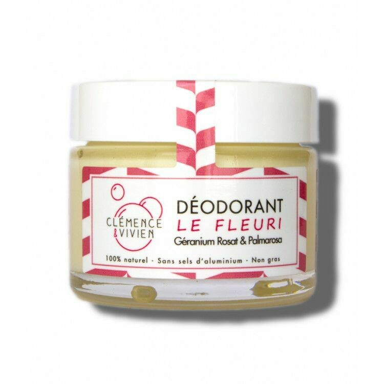 Déodorant Crème 100% naturel -  Le Fleuri