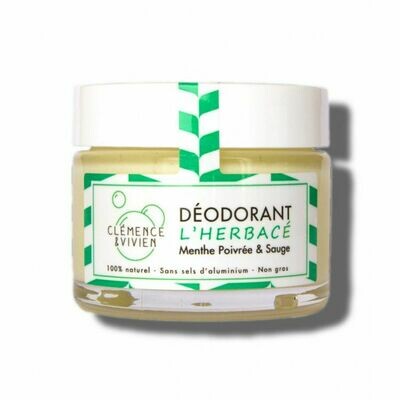 Déodorant Crème 100% Naturel - l'Herbacé Déodorant Crème 100% Naturel - l'Herbacé