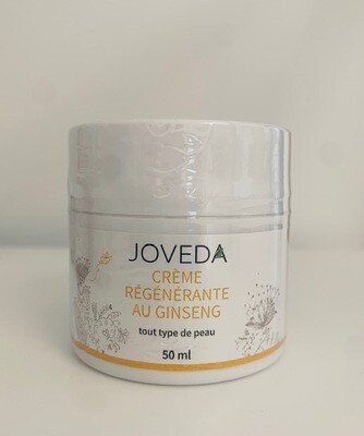 Crème régénérante au Ginseng - 50ml Crème régénérante au Ginseng - 50ml