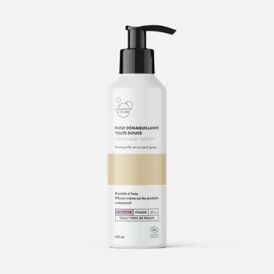 Huile démaquillante toute douce - Rose Muguet 150ml