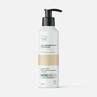 Huile Démaquillante Toute Douce - Amande 150ml Huile Démaquillante Toute Douce - Amande 150ml