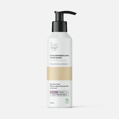 Huile démaquillante toute douce - Rose Muguet 150ml