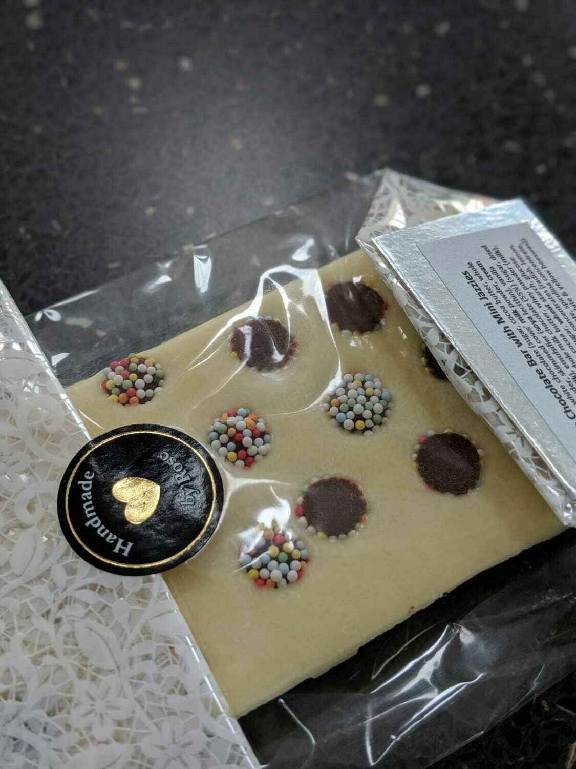 White Chocolate Bar with Mini Jazzies (large)