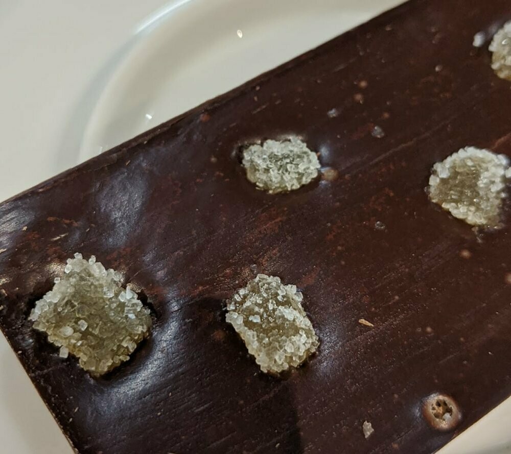 Dark Chocolate Slab with Stem Ginger