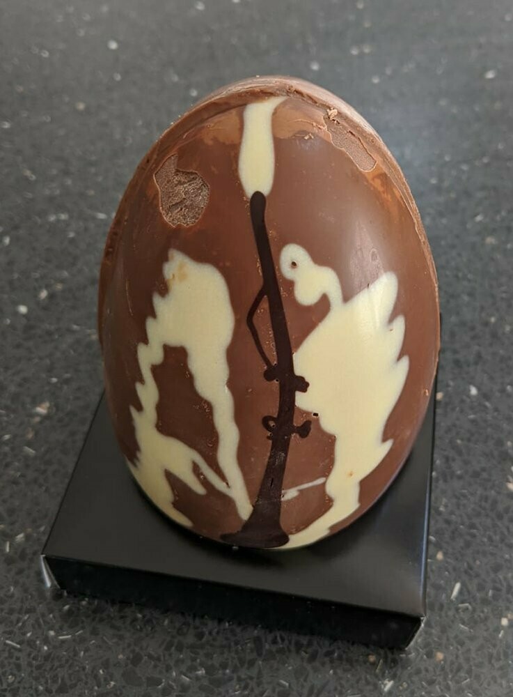 Chocolate Easter Egg (12.5cm)