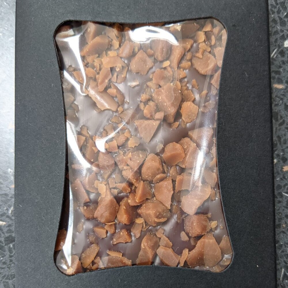 Dark Chocolate Slab with Toffee Pieces