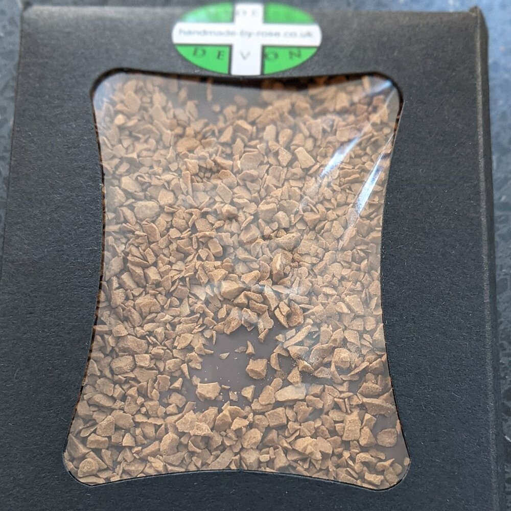Dark Chocolate Slab with Crispy Freeze-dried Cappucino