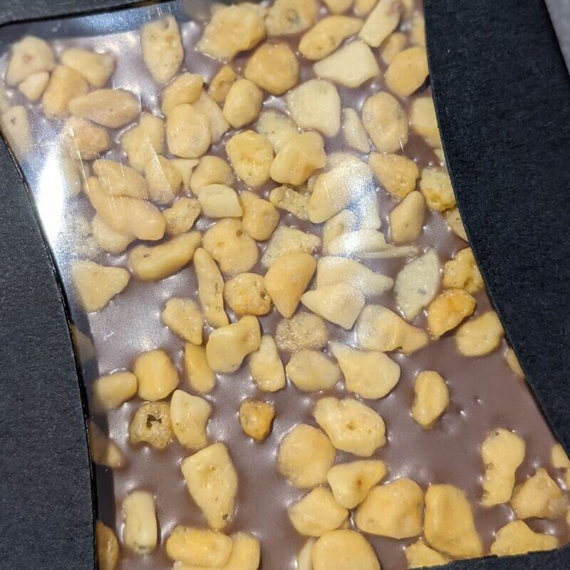 Milk Chocolate Slab with Mini Honeycomb Granules