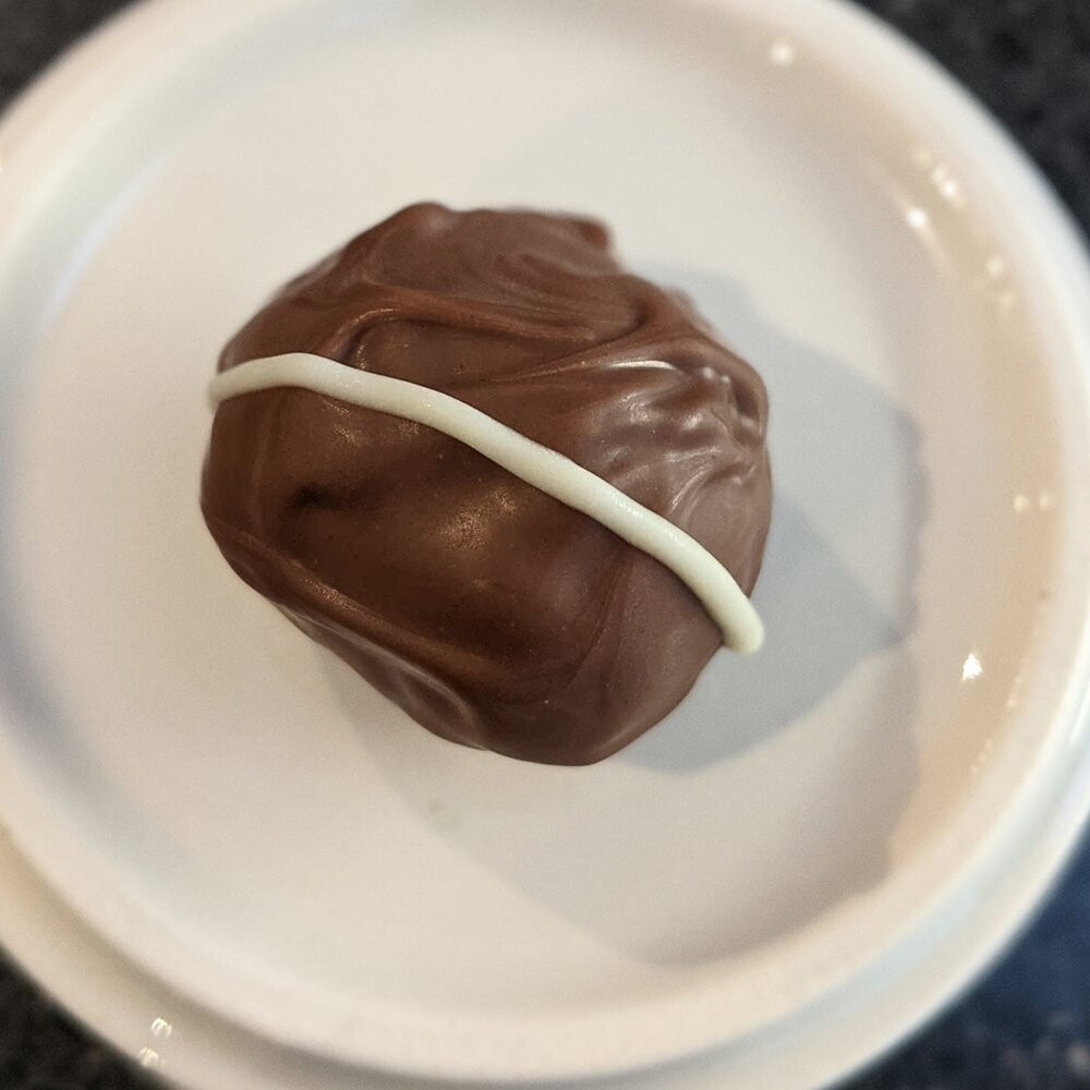 Henney’s Dry Cider Truffles (Milk Chocolate truffle covered in Milk Chocolate)