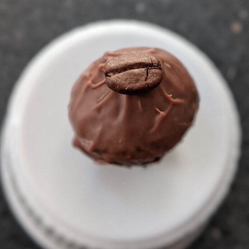Coffee Truffle with bean (Dark Chocolate)