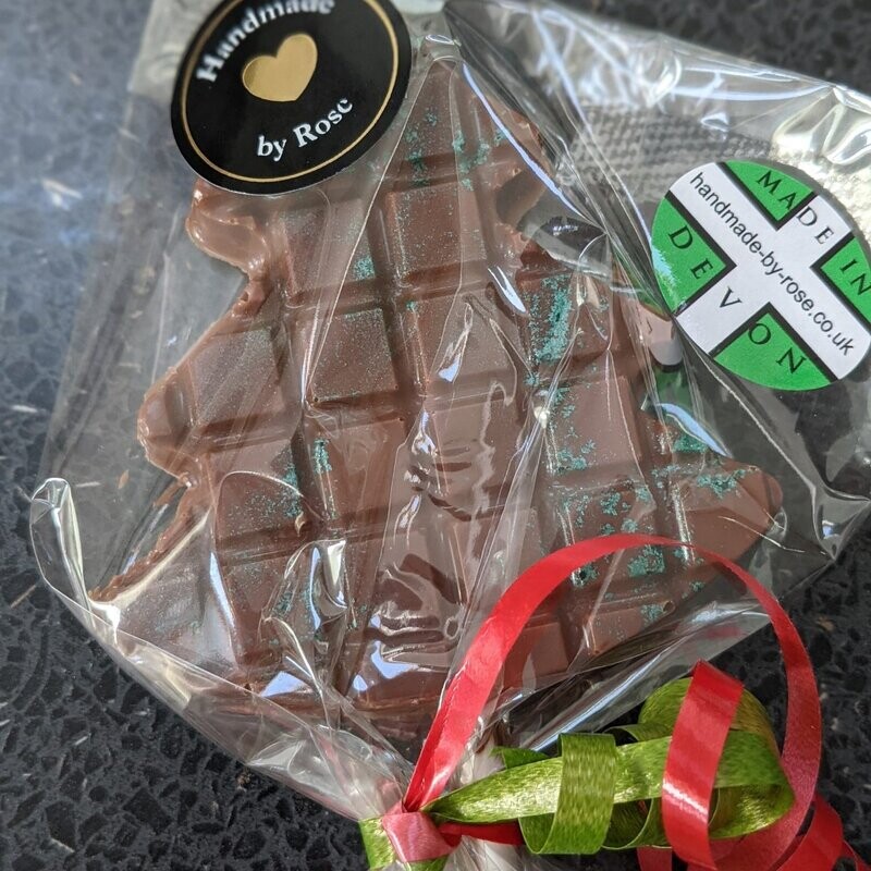 Milk Chocolate Christmas Tree Lollipop