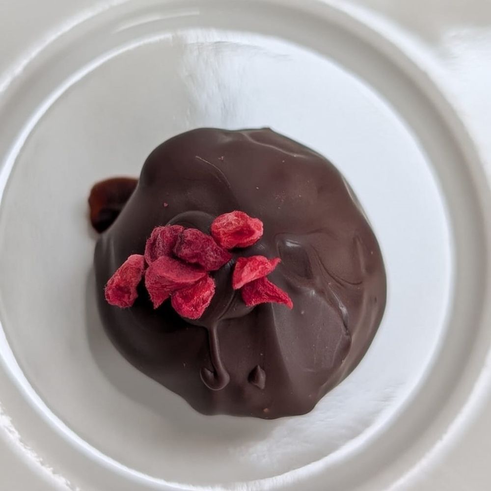 Dark Chocolate Raspberry Truffle