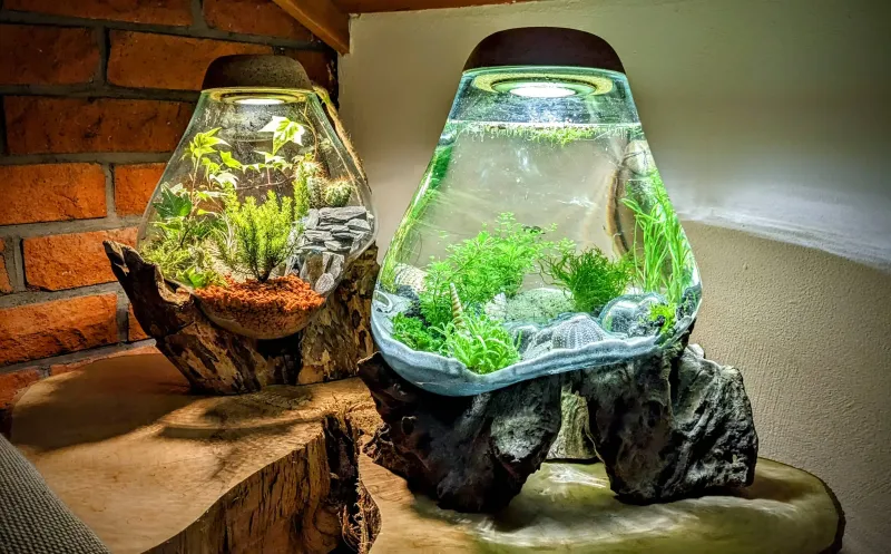 Flaschengarten Groß Tropfenglas