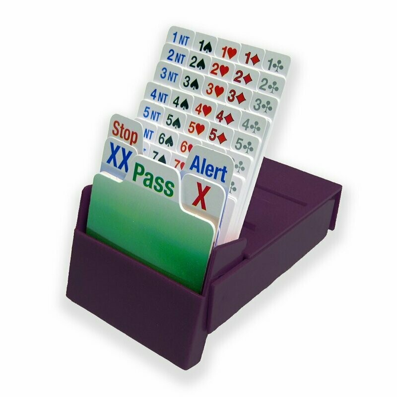 Bridge Partner Left-Handed Bidding Set