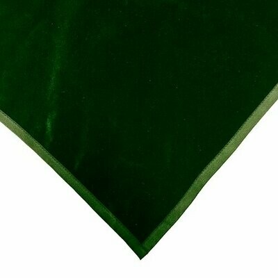 PlayBridge Velour Table Cloth Green