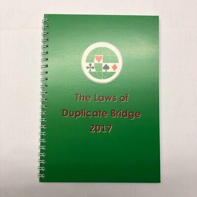 World Bridge Federation 2017 Laws of Duplicate Bridge