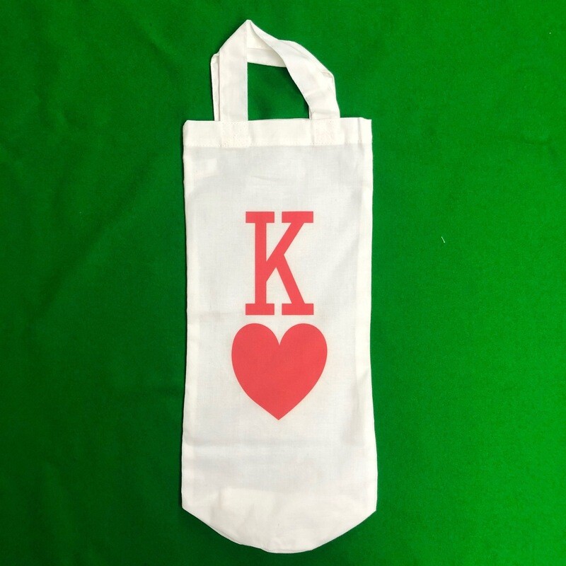 Card Suit Wine Bottle Bag