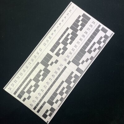Dealer 4 Barcoded recognition stickers