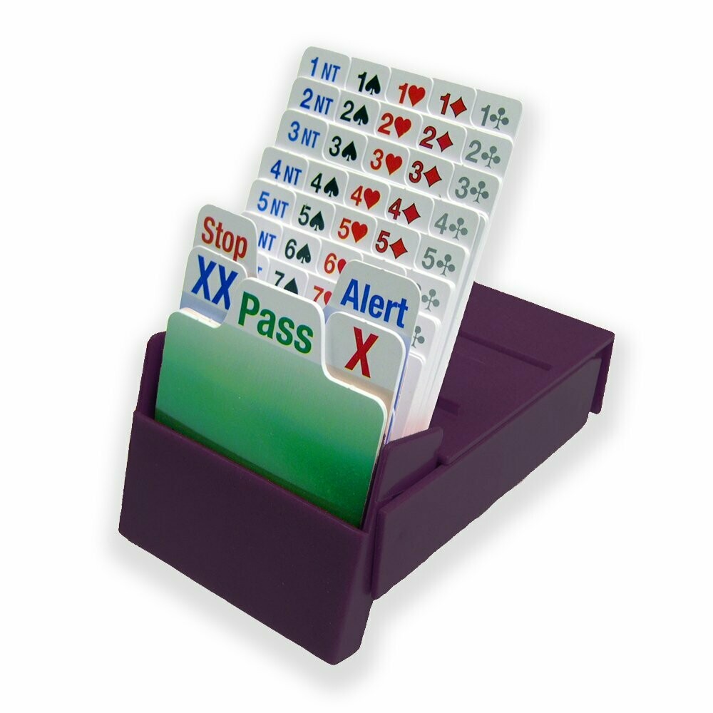 Bridge Partner Left-Handed Bidding Set
