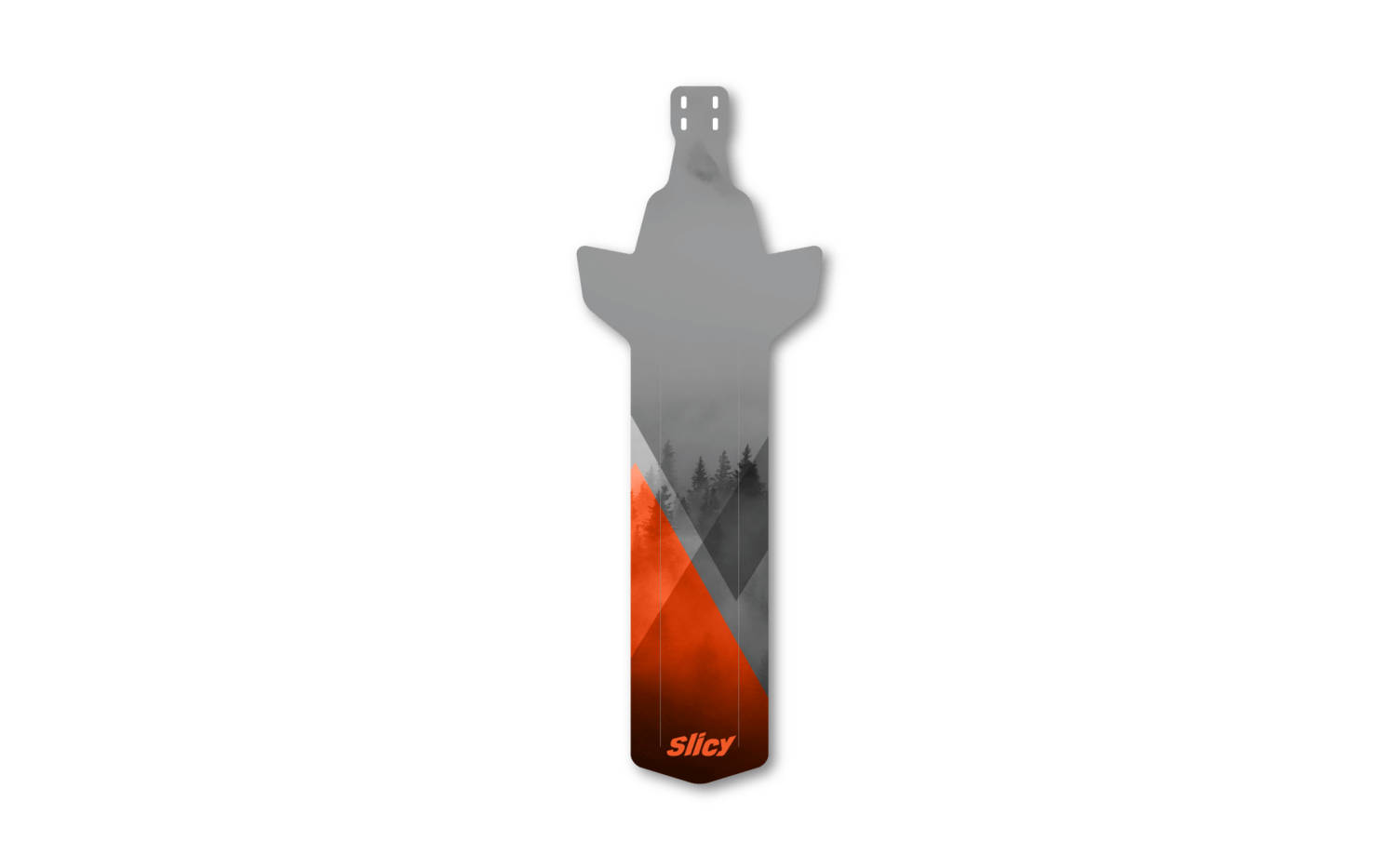 Slicy Racer skærm bag Fog (sadel)