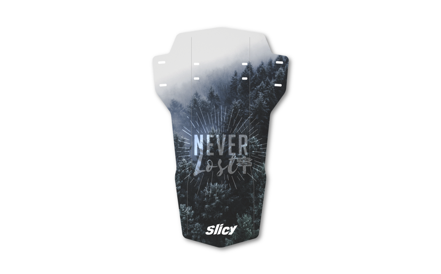 Slicy All Mountain mudguard - NEVER LOST