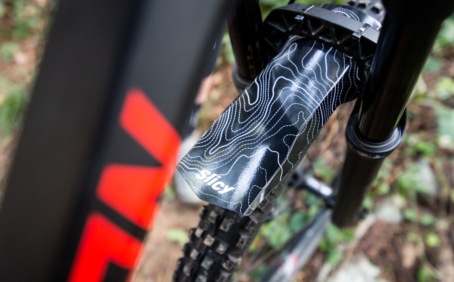 Slicy All Mountain mudguard- BLACK FOREST
