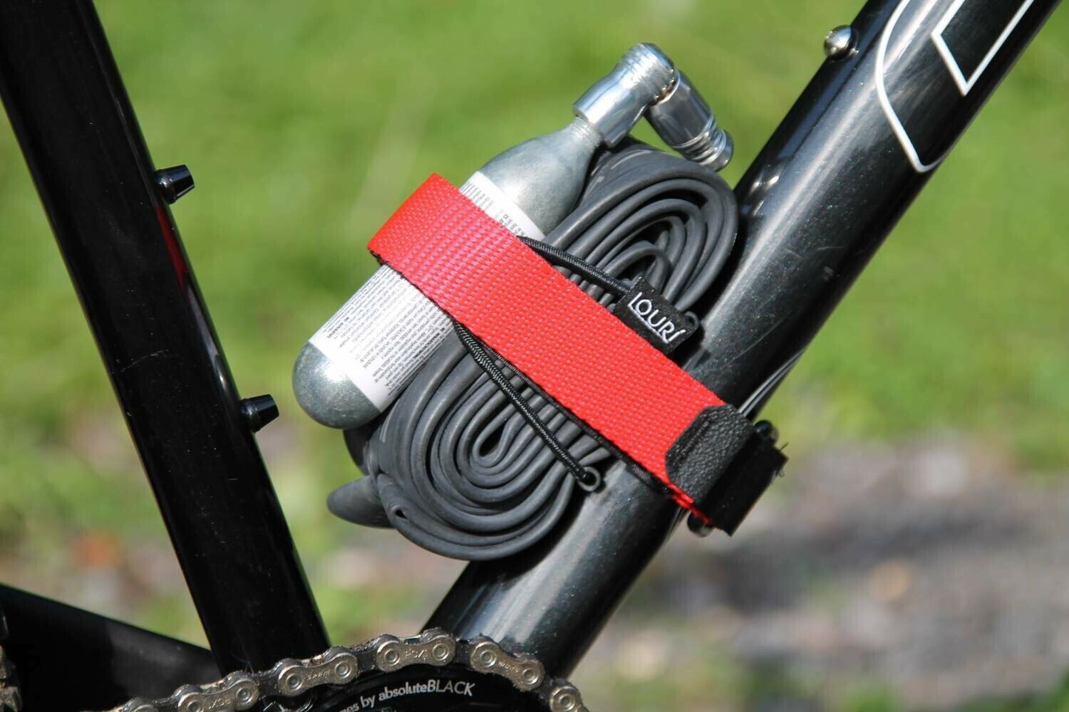 Louri Rammestrop Rød inklusiv dry bag