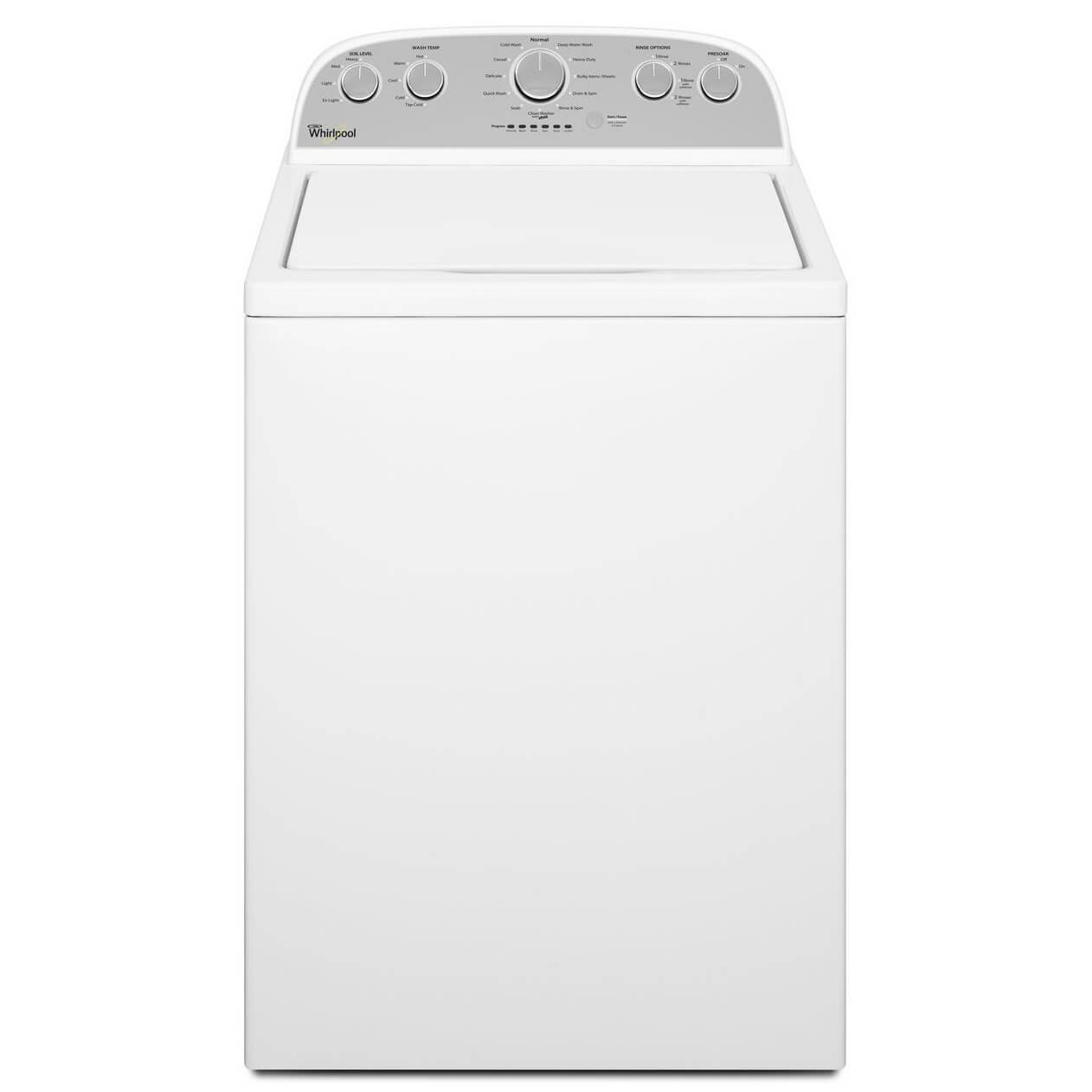 Whirlpool 4.3 Cu. Ft. White High-Efficiency Top Loading Washer - WTW5000DW