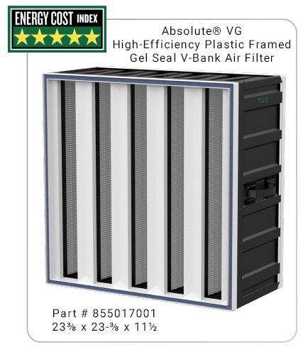 Camfil Absolute VG Gel Seal HEPA Filter