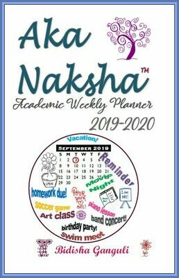 Aka Naksha Academic Weekly Planner - Free Pickup